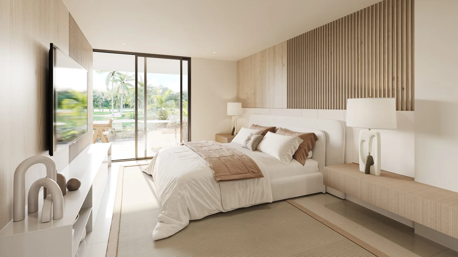 Render de habitación de Coral Lake