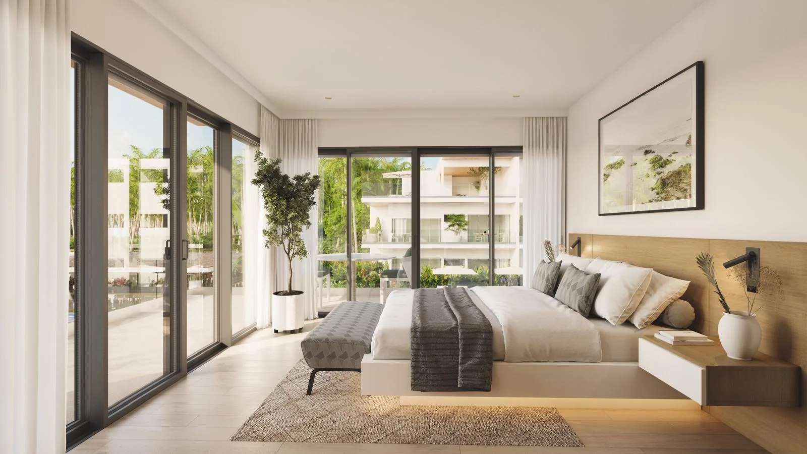 Render de habitación en Ocean Paradise