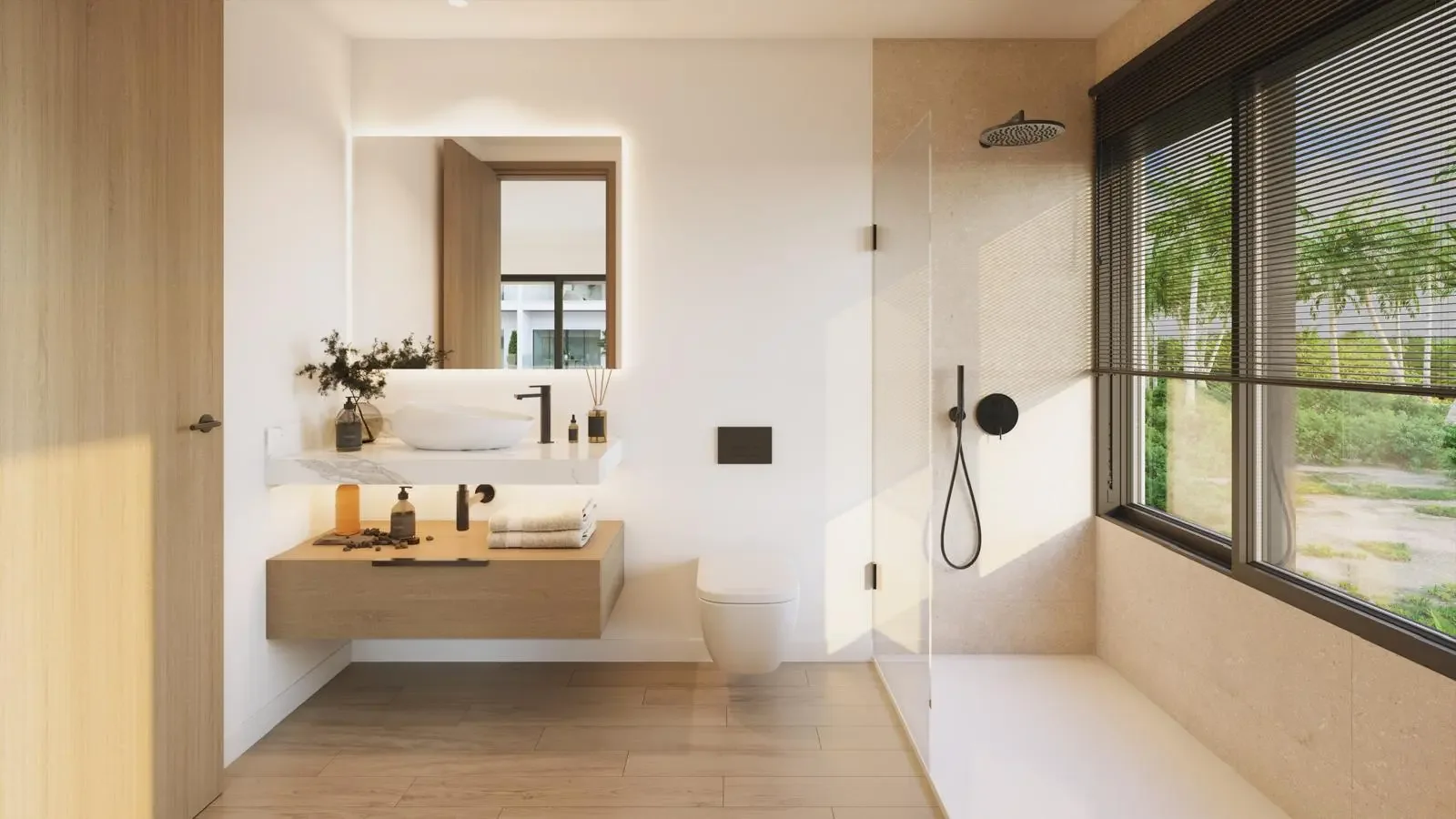 Segundo baño interior de una residencia Ocean Paradise