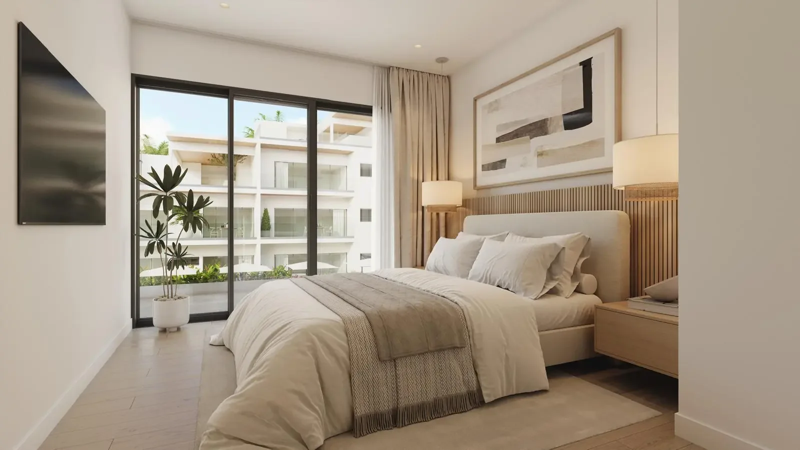 Segundo dormitorio de una residencia Ocean Paradise
